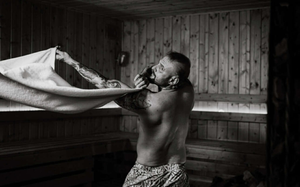 Adrian Zagórski - saunamistrz w swoim żywiole :)