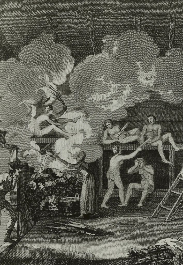 Bania - ilustracja z 1804 roku